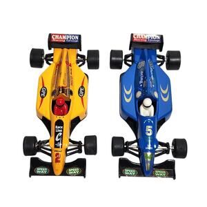 Showcasts Sports Racer Lot Of 2 Pull Back & Go 5" Diecast Champion Racing VG